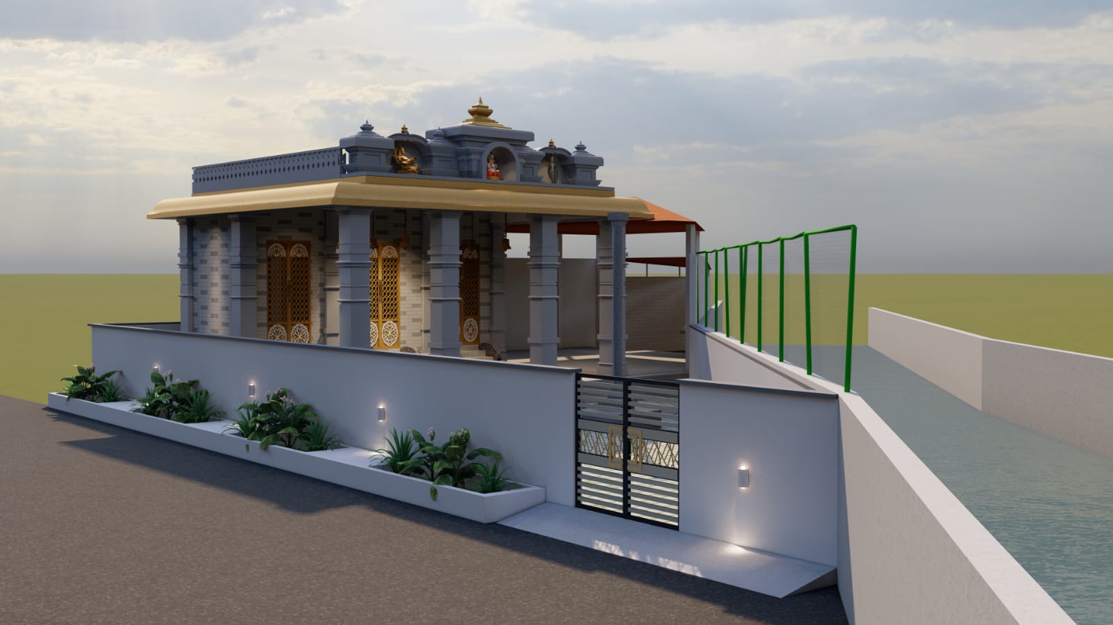 Temple Artist Rendering